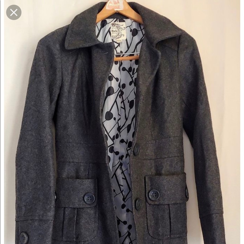 Tulle Trench Coat